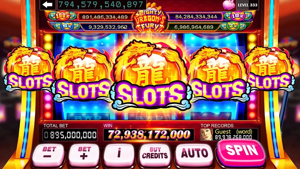 Tela de jogo de slot na Vix Bet com símbolos vencedores